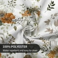 thumbnail image 6 of Fall Tablecloth Round 70 x 70 Inch, Pumpkin Maple Leaves Tablecloths Tablecloths Outdoor Polyester Thanksgiving Autumn Table Cover for Holiday Party Picnic Dinner Decor, 6 of 6