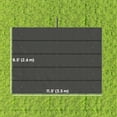 thumbnail image 3 of Outsunny 8.5' x 11.5' Pergola Canopy Top Only, Fit 10' x 13' Frame, Grey, 3 of 10