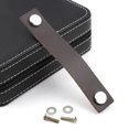 thumbnail image 3 of Cajón de cuero Pulls Armarios Gabinetes Cajones Manejos Moderno Cocina Puertas Puertas Casa Raro Mano Reemplazable Pieza Regalos Dark Brown Speravity HA059824-05, 3 of 7