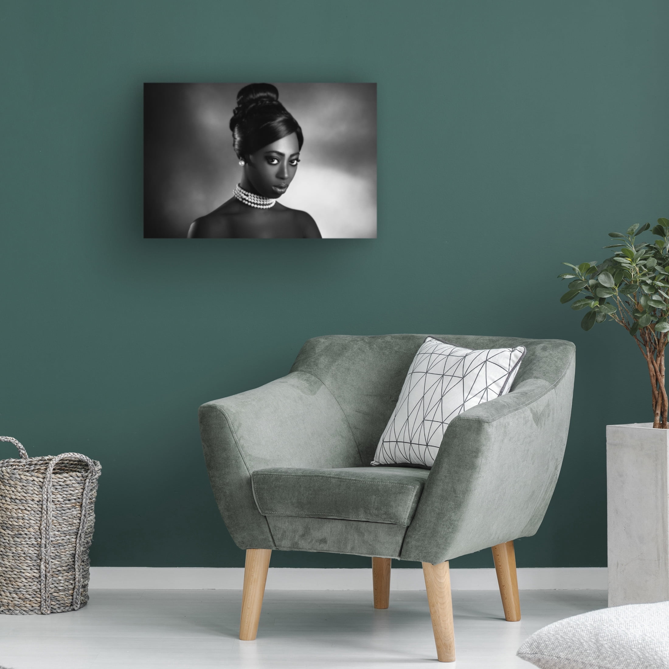Canvas Wall Art - Peppe Tambe 'The White Pearls' Wall Art for Living Room, Bedroom, or Office Décor by Trademark Fine Art - 24 x 16 Inches