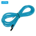 thumbnail image 3 of Uxcell 10Ft Speed Jump Rope Replacement Cable 4.5mm Professional Skipping Rope Replacement Blue 4 Pack, 3 of 6