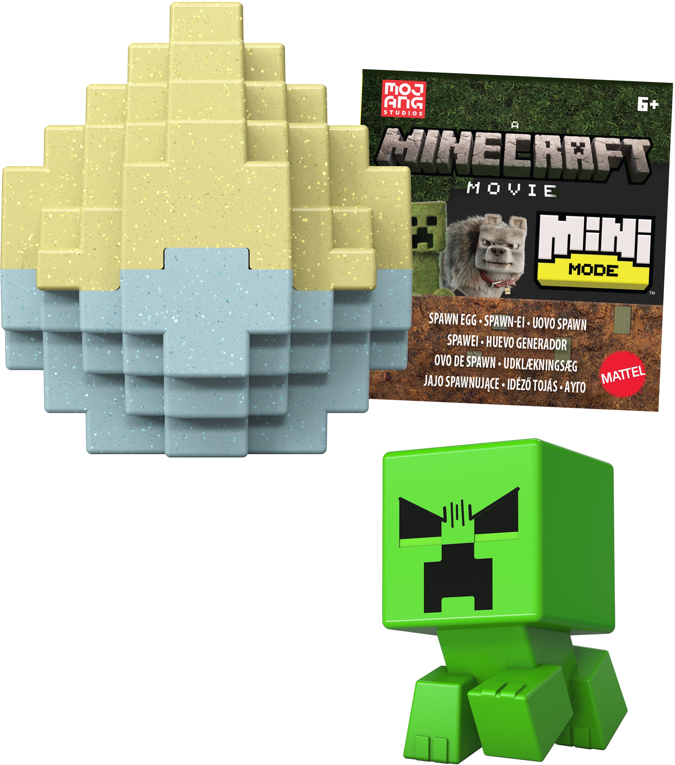 Minecraft Mini Mode Spawn Egg Creeper with Surprise Mini Figure Inspired the Movie