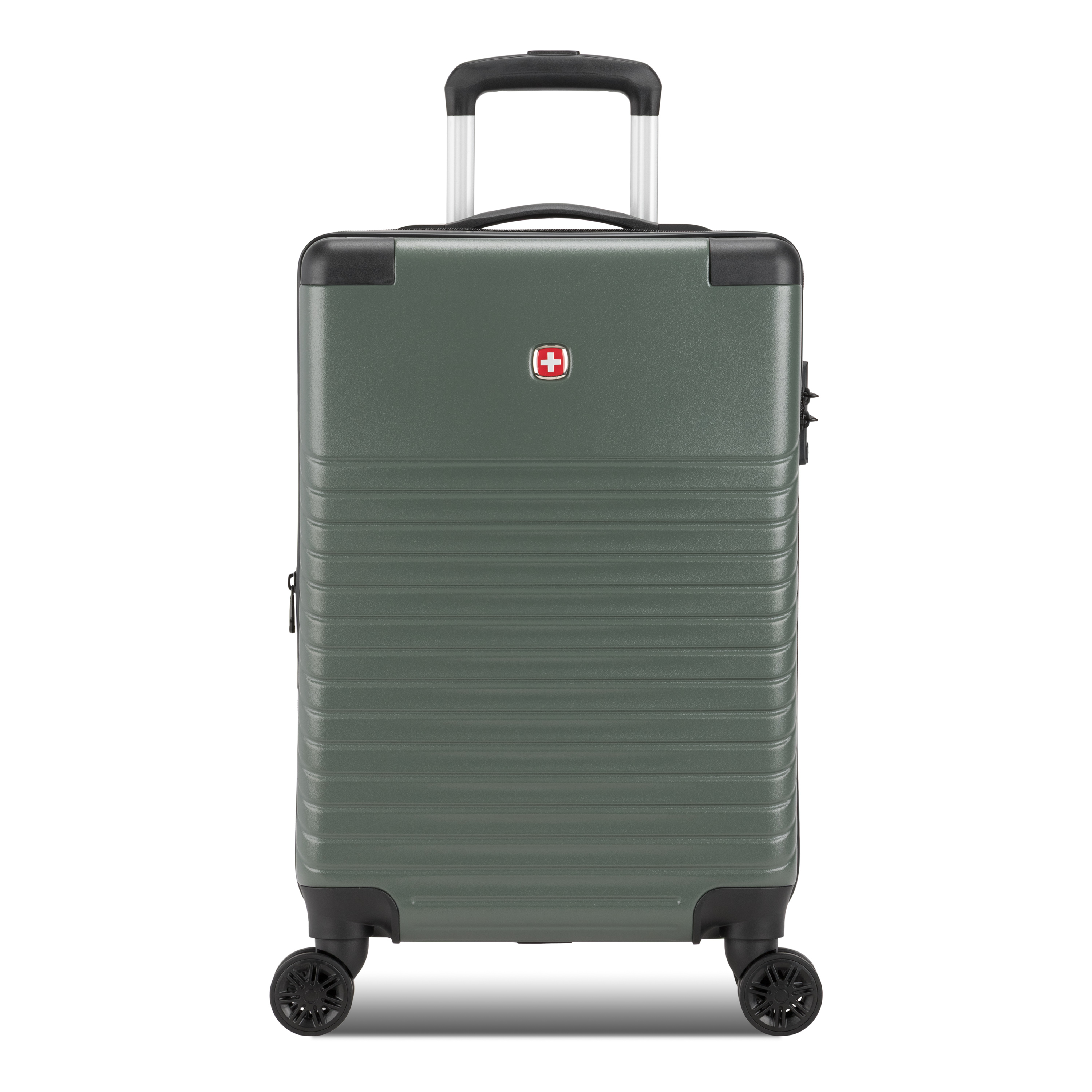 SWISSGEAR Edge Hardside Carry-On Spinner, Thyme Green