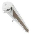 thumbnail image 6 of Awntech 14 Ft Key West Manual Heavy Duty Patio Retractable Awning with Cassette (168in x 9.38in x 120in), Taupe, 6 of 8