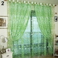 thumbnail image 2 of Ayyufe Window Sheer Valance Floral Curtain Bedroom Home Room Wedding Party Decor, 2 of 8
