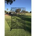 thumbnail image 2 of Metal Privacy Screen, Laser Cut Decorative Steel Privacy Panel Metal Fencing, Hanging Room Divider Partitions Panel Screen,48x75in 002, 2 of 10