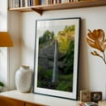 thumbnail image 5 of Lower Latourell Falls in the Morning - Oregon Photography Black Framed Wall Art Print 24 x 36 inches, 5 of 8