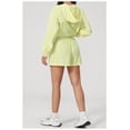 thumbnail image 4 of PISONIC Women Sun Protection Jackets Sports Set, Fitness Running Sportwear Casual Breathable Hiking Running Outdoor Shorts Suit, 4 of 6