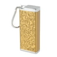 thumbnail image 2 of Étui, Étui en Aluminium pour 8 Pcs Format Très Grand Boîte Portable Support de Poche Motif Sculpture Rétro Mini Boîte, 2 of 8