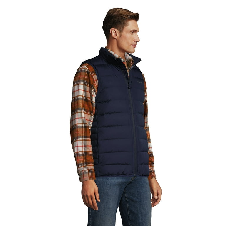 Lands End Men s Down Puffer Vest Walmart