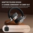 thumbnail image 4 of Bluetooth 5.3 Retro Wireless Headset Heavy Bass Headphones Mobile Computer Multifunctional Headset,B, 4 of 5