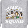 thumbnail image 3 of Peanuts - Turkey Squad - Men's Crew Neck Fleece Pullover, 3 of 6