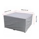 thumbnail image 5 of Cubierta de muebles para exterior, interior, mesa, sofá, silla, protector, impermeable, a prueba de rayos UV, a prueba de viento, cubierta antipolvo, 308x138x89cm sidaley HA001768-02, 5 of 6