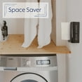 thumbnail image 4 of AuldHome Design Dryer Sheet Dispenser (Black); Enamelware Vertical Style Fabric Softener Sheet Holder for Laundry Room, 4 of 8