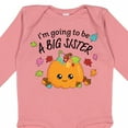 thumbnail image 4 of Inktastic I'm Going to Be a Big Sister- Cute Halloween Pumpkin Girls Long Sleeve Baby Bodysuit, 4 of 5