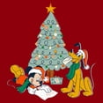 thumbnail image 2 of Men's Mickey & Friends Letter for Santa Graphic Tee Cardinal 2X Large, 2 of 5
