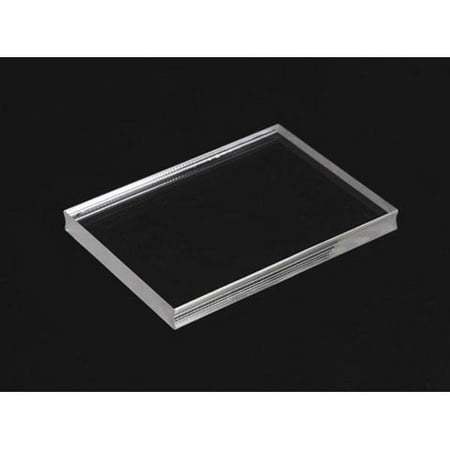See Ds Clear Acrylic Stamp Block 4X5.25