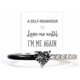 thumbnail image 1 of Fast shopping Love Me Until I'M Me Again Black Heart-Cut Half Enamel Ring S925 Sterling Silver Heart Rings Self-Love Ring Gift Jewelry, 1 of 4