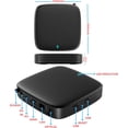 thumbnail image 6 of Raxxio MAG555 4K Google TV Streaming Box – 16GB Storage, 2GB RAM, Voice Control Remote, Dolby Digital 8-Channel Sound, 6 of 8