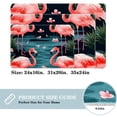 thumbnail image 2 of Flamingo Non-Slip Polyester Door Rugs, Kitchen Rug, Chair Mat - Machine Washable Area Floor Carpet, 2 of 6