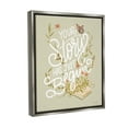 thumbnail image 4 of Stupell Industries Your Story Inspirational Botanical & Floral Painting Gray Floater Framed Canvas Art Print Wall Art, 25 x 31, 4 of 10