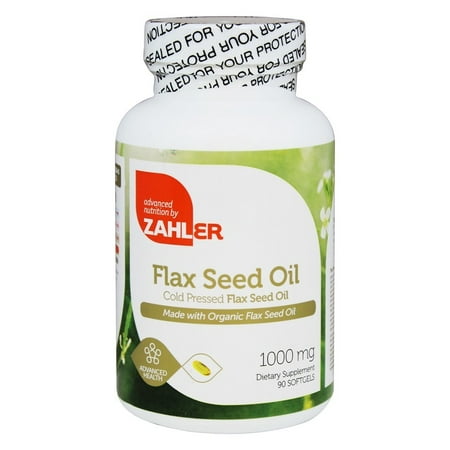Zahler Flax Seed Oil, Ultra Enriched Cold Pressed Flax Oil, Potent FlaxSeed Oil Supplement, Certified Kosher, 90 (Best Cold Pressed Flaxseed Oil)
