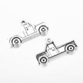 thumbnail image 2 of Tibetan style Alloy Pendants Pick Up Truck Charms Lead Free and Cadmium Free Antique Silver color Size: about 15mm long 26mm wide 2mm thick hole: 1.5mm Alloy, 2 of 2