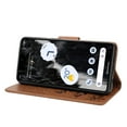thumbnail image 3 of Feishell Wallet Case for Google Pixel 7,Retro PU Leather Butterfly Embossed Pattern Full Protection Anti-Scratch Shockproof Magnetic Clasp Flip Holder Card Slots & Cash Pocket Phone Cover,Brown, 3 of 6