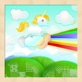 thumbnail image 2 of Metaverse Unknown 'Rainbow Guide Unicorn' Framed Art, 2 of 2
