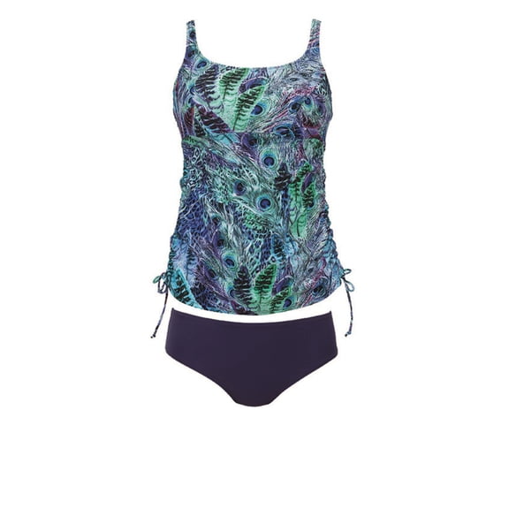 Anita Care Women`s Tankini, 20D, peacock