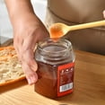 thumbnail image 5 of 2Pcs Mini Silicone Spatula with Long Handle, Jar Spatula Small Spatulas, Jam Spreader Reusable Double-Ended Tiny Silicone Spoon Spatula Bottle Scraper for Butter Liquid Foundation Lotion Nail Polish, 5 of 8