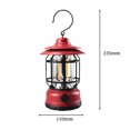 thumbnail image 3 of Lámpara De Camping Camping Linternas colgantes LED de 800 mAh para acampar al aire libre, senderismo, tienda de campaña, luces decorativas (rojo), 3 of 4