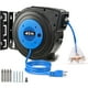 thumbnail image 1 of Carrete retráctil de cable de extensión SURAIELEC, calibre 12, 45 pies, 1 of 7