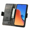 thumbnail image 3 of Compatible With Xiaomi Redmi 12 4g Rfid Blocking Leather Wallet Case Card Holder Flip Folio Shockproof Cover, 3 of 3