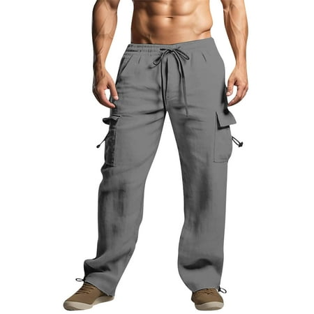 Hiking Pants Men Fleece Lined G3 Combat Pants Pantalones Fit Jeans Mens Big And Tall Lined Cargo Work Pants Cold Weather Cargo Sweatpants For Men Pantalones Para Xxl Gray