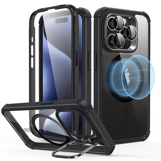 Funda magnética ESR para iPhone 15 Pro con vidrio templado
