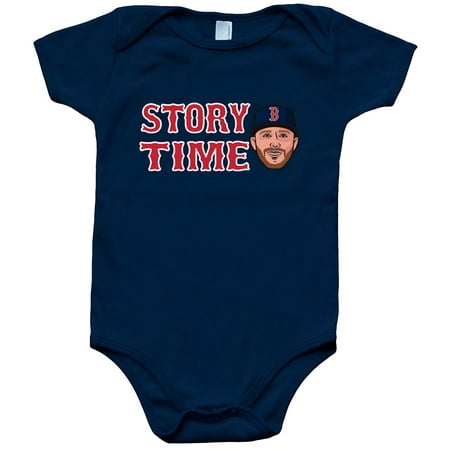 

Red Sox Trevor Story Time Face Baby 1 Piece