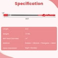 thumbnail image 3 of Gymax Golf Swing Trainer Click Stick Swing Training Aid for Speed Flexibility Balance Red, 3 of 10