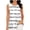 White, variant on Womens Vintage Plaid Print Tank Tops Crew Neck Peplum Sleeveless Blouse Loose Fitting Casual Loungewear Watermelon Red L