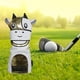 thumbnail image 3 of Funda para cabeza de driver Cow Driver, funda para cabeza de fairway, funda para cabeza de híbrido, cabeza de palo de golf Oro, 3 of 9