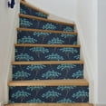 thumbnail image 6 of NuWallpaper Blue Ficus Vinyl Peel And Stick Wallpaper, 216-in by 20.5-in, 30.75 sq. ft., 6 of 9