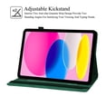 thumbnail image 5 of Artyond Case for iPad 10th Generation 10.9 inch 2022, PU Leather Folio Adjustable Stand Card Slots Protective Cover with Auto Sleep/Wake Case for iPad 10th Generation 10.9 inch 2022 Released, Green, 5 of 8