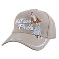 thumbnail image 1 of Gravity Threads Native Pride Casquette de Baseball Ajustable - Loup Hurlant - Kaki, 1 of 2