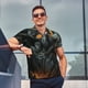 thumbnail image 4 of Fotbe Full Moon Black Dragon Camiseta Polo de Golf para Hombre con Estampado – Camisa Deportiva Transpirable con Cuello Abotonado-Large, 4 of 6