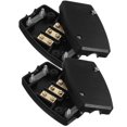 thumbnail image 1 of HEALEEP 2pcs Impact Resistant Outdoor Junction Box Black Plastic for Instruments, 1 of 4