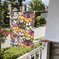 thumbnail image 4 of Zufioo Cute Cat Cartoon Print Double Sided Garden Flag, Outdoor Decorative Flag, Garden Yard Flag, Ideal Home Decoration-28"x40", 4 of 9