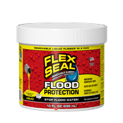 Flex Seal Flood Protection, Waterproof Rubberized Sealant Liquid, 10 fl oz