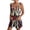 Sky Blue, variant on JULMCOMO 4th of July Rompers for Women American Flag Sleeveless Casual 1776 250th Year Outfits Independence Day Red White Blue Short Pants with Pockets Navy L