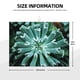 thumbnail image 2 of Fotbe Teal Cactus Alfombrilla de Secado para Cocina con Estampado, 18x24 Pulgadas, 2 of 7