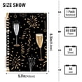 thumbnail image 4 of joogoo Spiral Journal Notebook Wine Fireworks College Ruled Notebooks 8.3" x 5.7" 2 PCs, 4 of 8